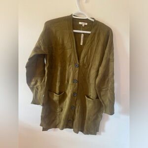NWT MADEWELL Oversized Button Cardigan S